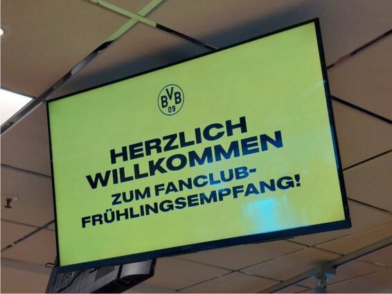 Begrüßung zum Fanclub-Frühlingsempfang 2025