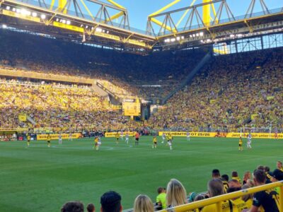 Schlussphase BVB - Juventus