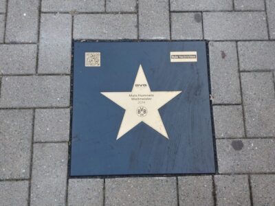 Verlegter Stern von Mats Hummels