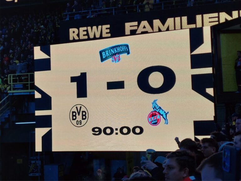 Bvb köln endstand