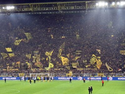 Bvb köln feiern vor der südtribüne