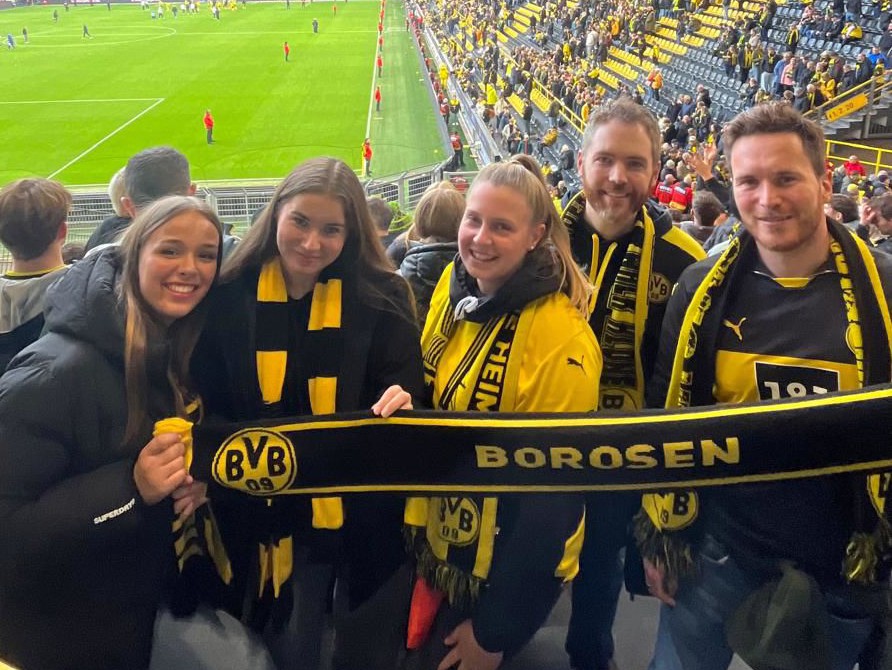 Borosen beim Spiel gegen Leipzig