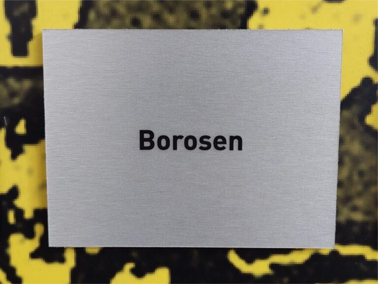 Borosen plakette
