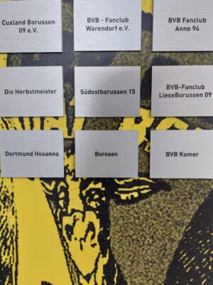 Plaketten Übersicht