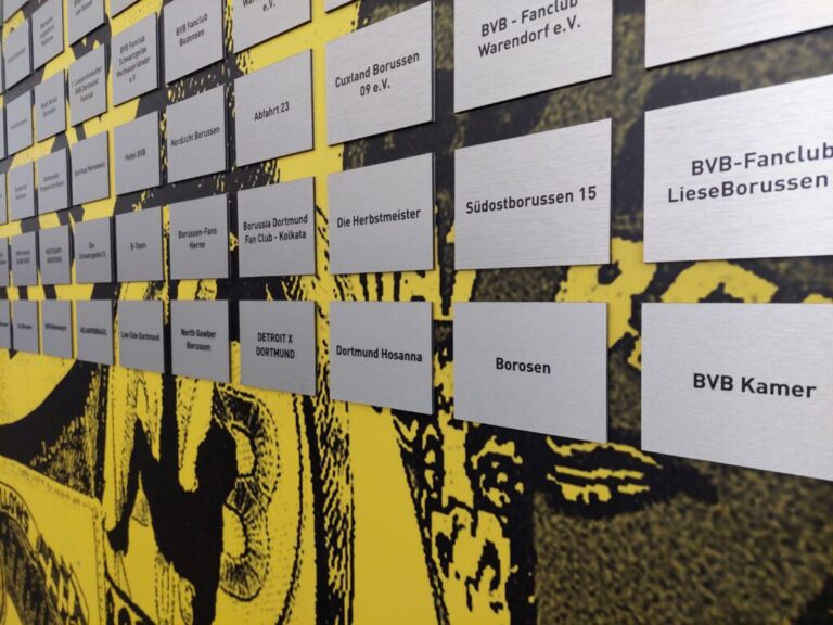 Übersicht plaketten schräg