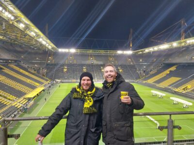VIP BVB VfB Fabi und Jan Philip