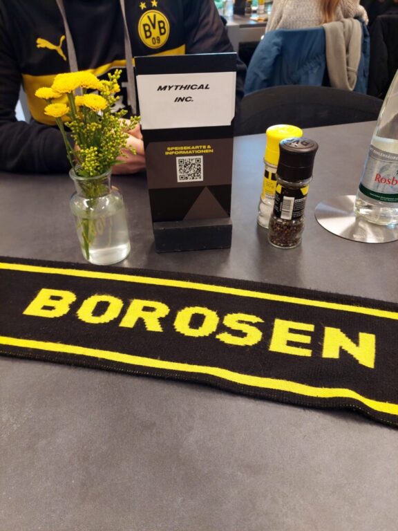 VIP BVB VfB Tischdeko