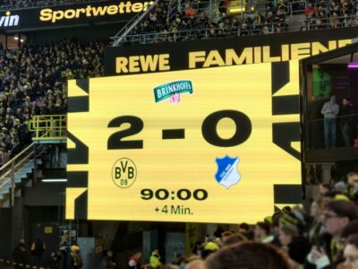 BVB Hoffenheim Endstand