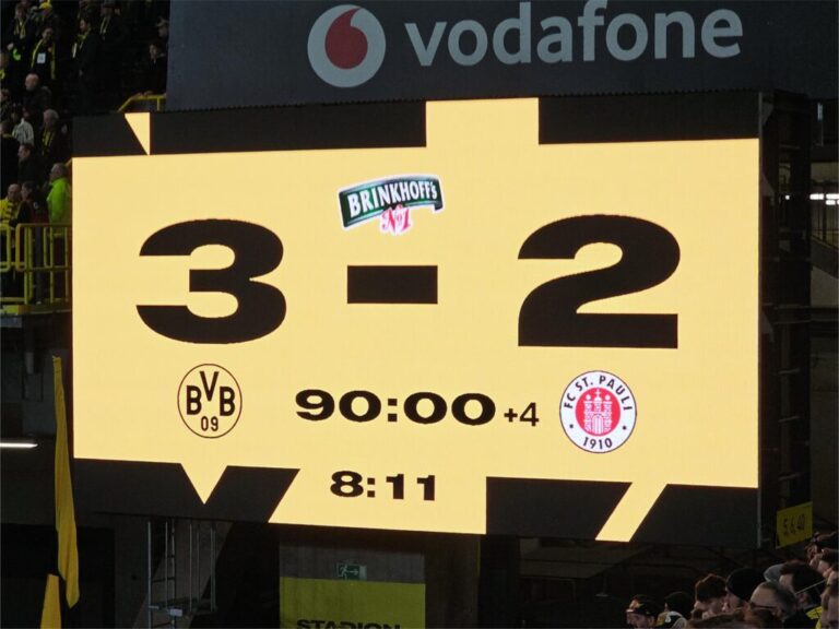 BVB Pauli Endstand