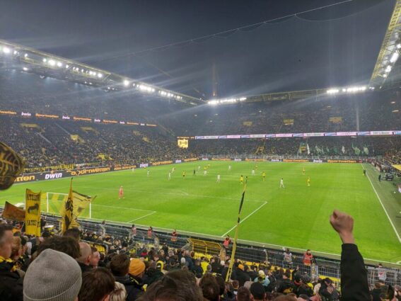 BVB SVW Spielszene