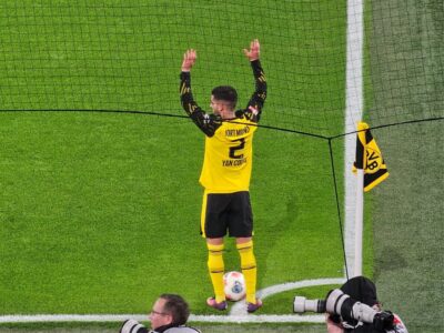 BVB Heidenheim Couto beim Eckball