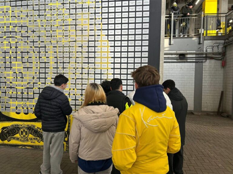 BVB Heidenheim SchülerInnen suchen die Borosen