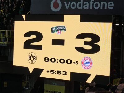 BVB Bayern Endstand