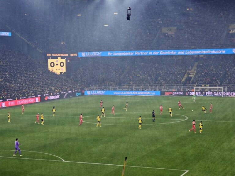 BVB Bayern Halbzeit