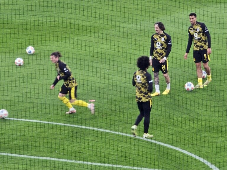 BVB Bayern Torschussübung