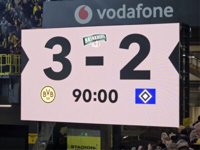BVB HSV Endstand