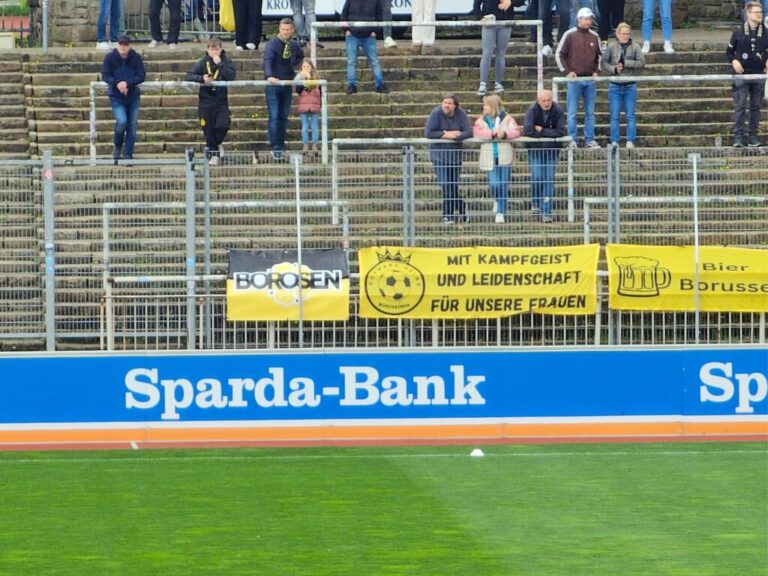 BVB Frauen Arminia Bielefeld Borosen Banner