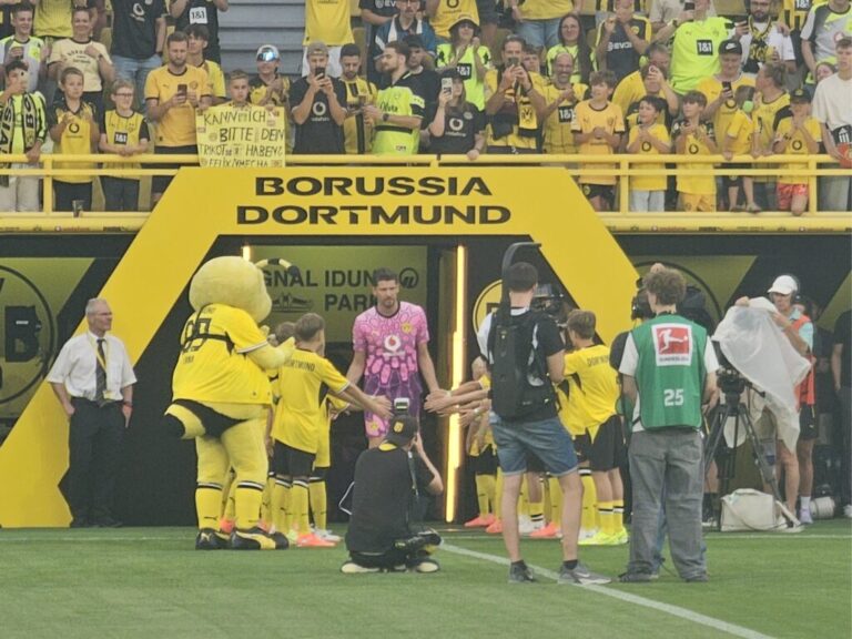 Saisoneröffnung BVB AS Rom (1)