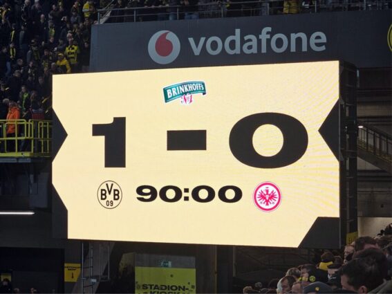 BVB Frankfurt Endstand