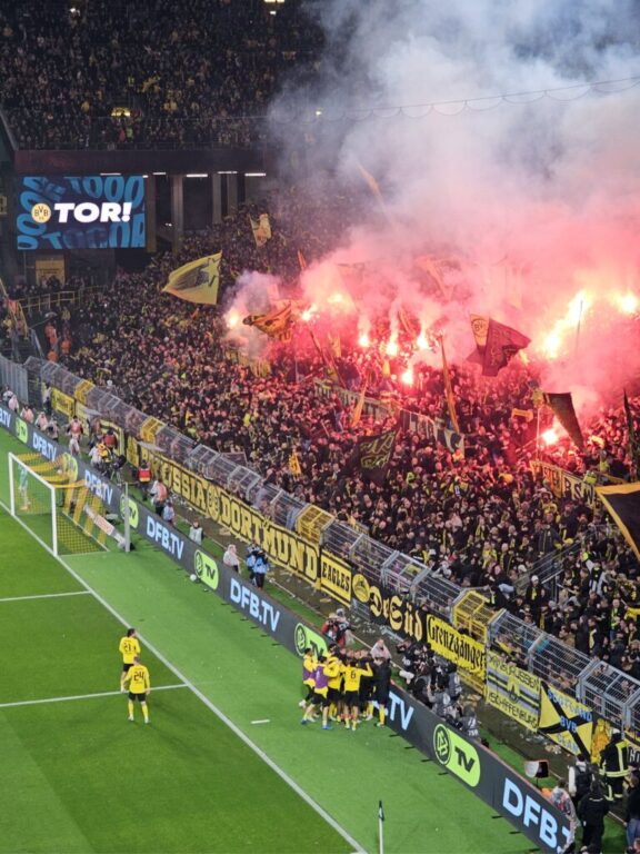 DFB Pokal BVB Bremen Siegtor